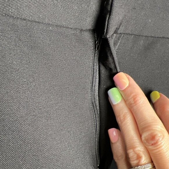 Ralph Lauren Wool Pencil Skirt Career Preppy Business Women's Size 10 Black - Picture 3 of 8